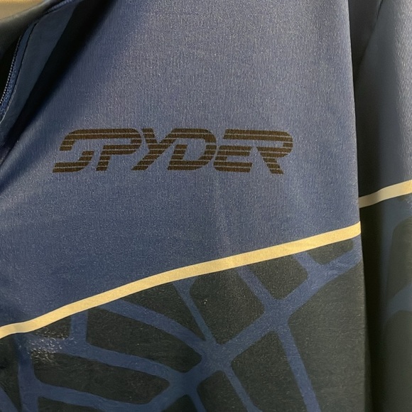 Spyder‎ Blue Geometric Long Sleeve Top - Picture 3 of 4